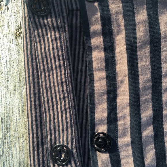 Sandwich Striped Infinity Scarf - Picture 4 of 4